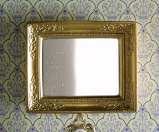 goldfarbener Spiegel Gold Mirror