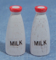 ein Paar Milchflaschen Pair of Milk Bottles
