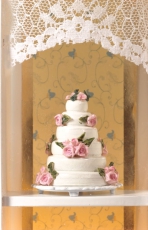 rosa Hochzeitstorte Pink Rose Wedding Cake