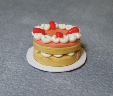 Erdbeer-Creme-Kuchen Strawberry Slice Cake