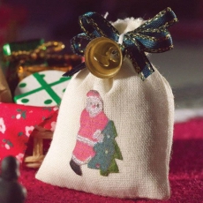 Sack mit Glckchen / Santas Sack with Bell