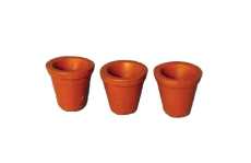 3 kleine Pflanztpfe small Flower Pots