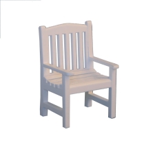 Weißer Gartenstuhl White Garden Chair