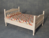 Weies Doppelbett White Double Bed