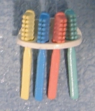 Zahnbrsten mit Halter Toothbrushes & rack