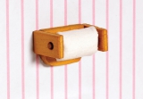 Toilettenpapier und Halter Toilet Roll & Holder